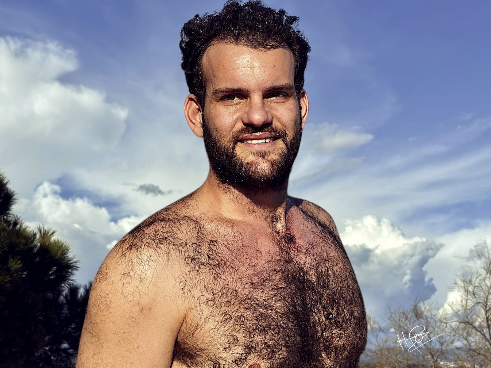 Portrait nuages extérieur