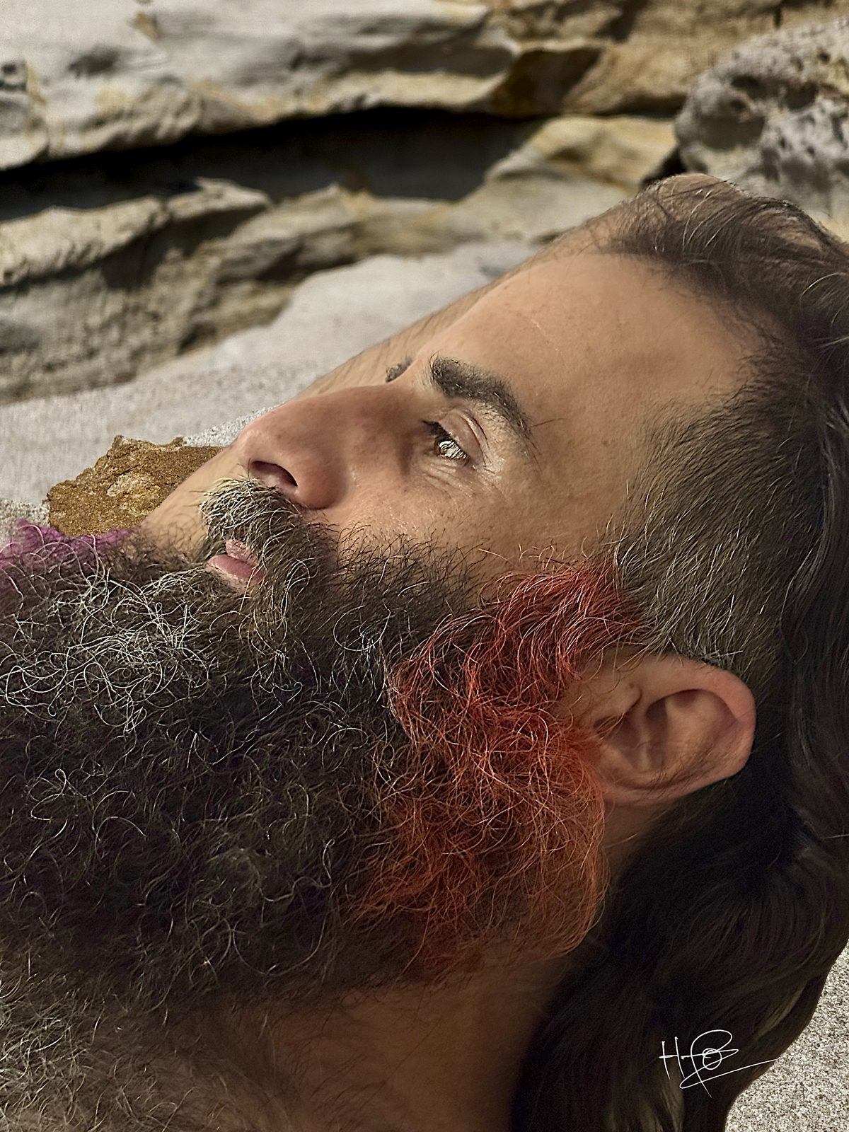 Portrait rochers extérieur