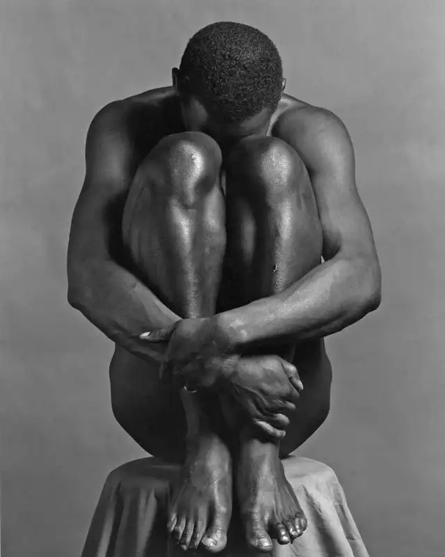 Robert Mapplethorpe nu masculin, Ajitto 1981, Black, homme noir