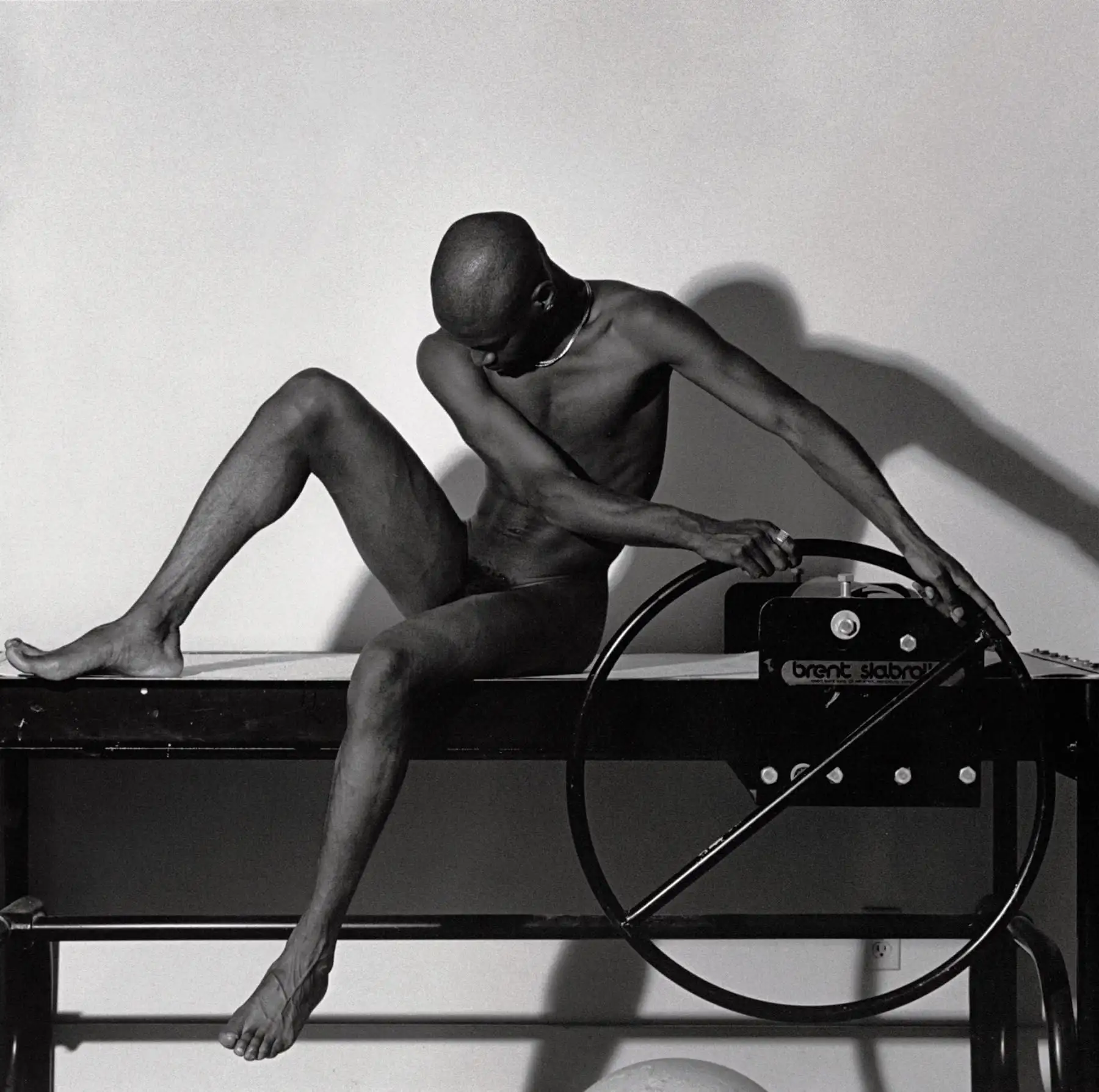 Robert Mapplethorpe nu masculin, Bruce 1980, Black, homme noir