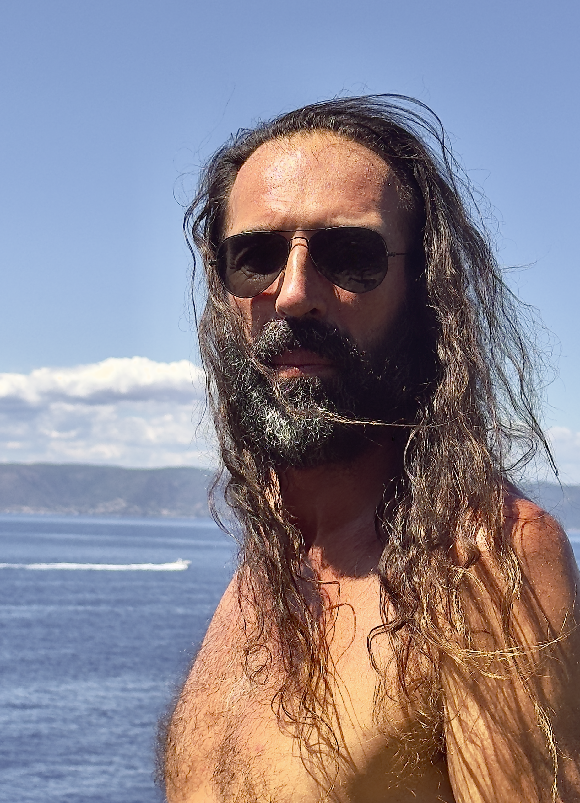 Duo masculin extérieur mer