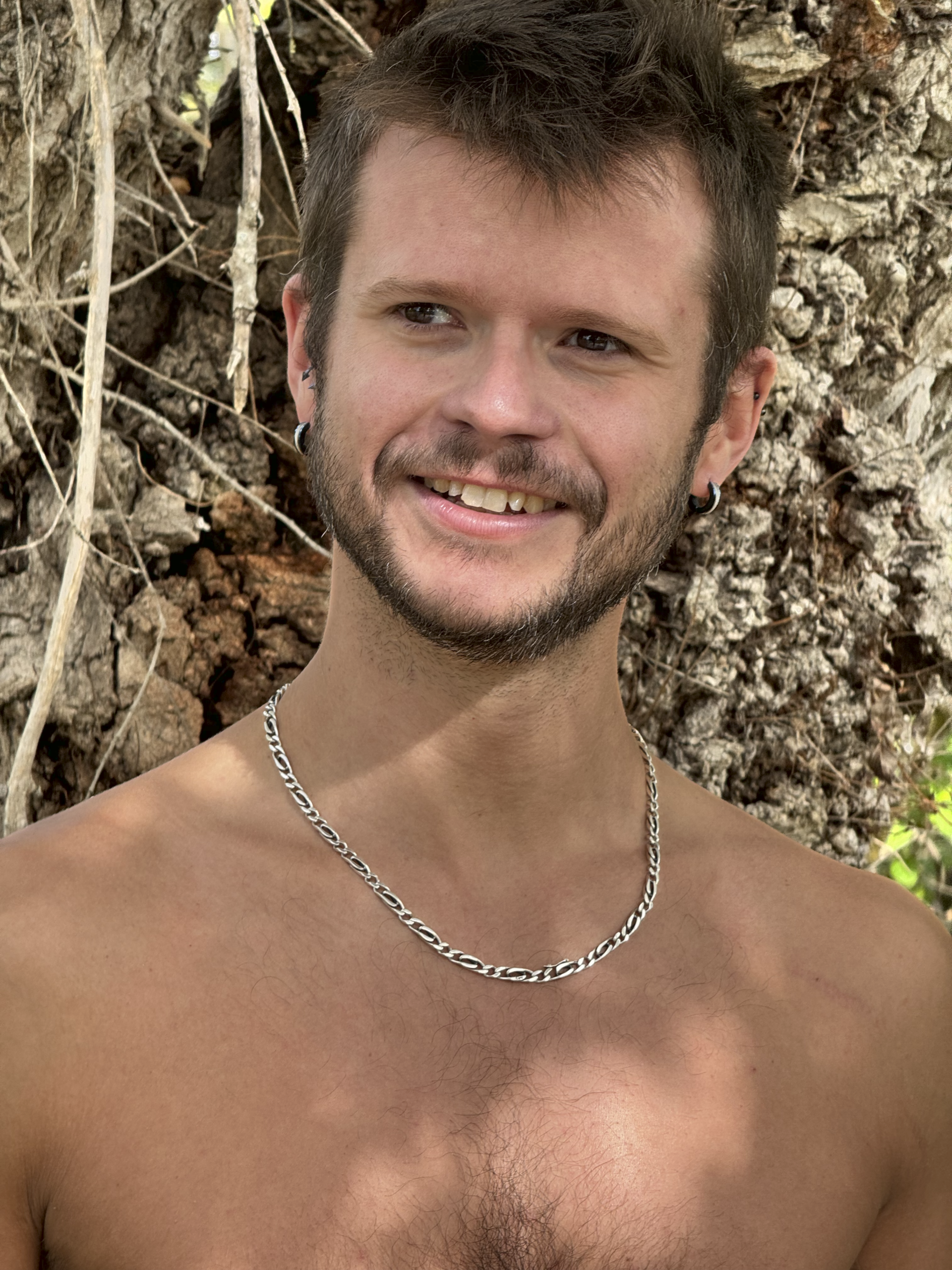 Portrait sourire nature