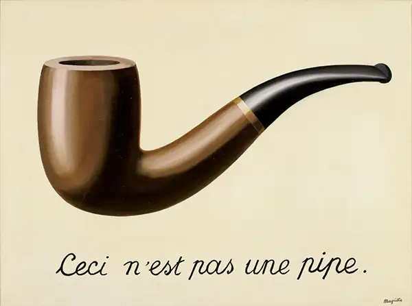 René Magritte Ceci n'est pas une Pipe